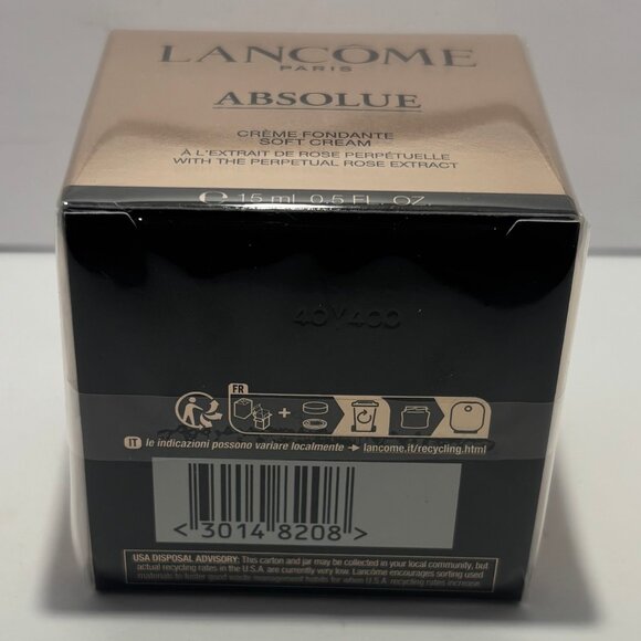 Lancôme Absolue Soft Cream with Perpetual Rose Extract 15ml/0.5 oz Brand New - Picture 3 of 3